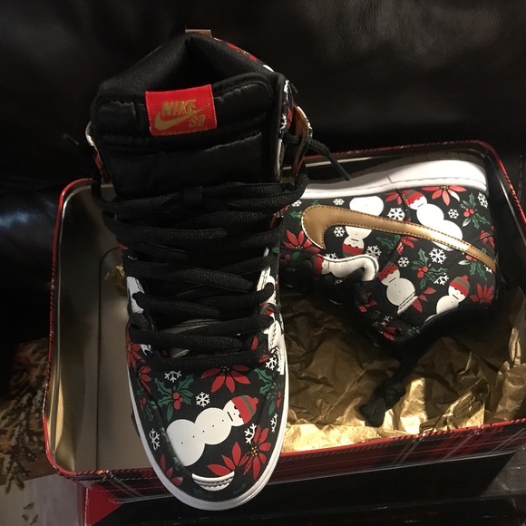 Ugly Christmas sweater Nike sb dunk high - Picture 3 of 4